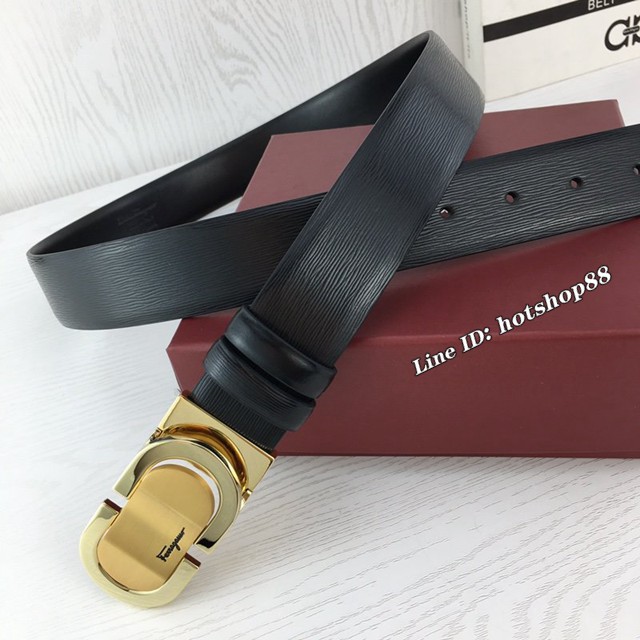 菲拉格慕專櫃款男士皮帶 Ferragamo雙面牛皮爆款腰帶  jjp2220